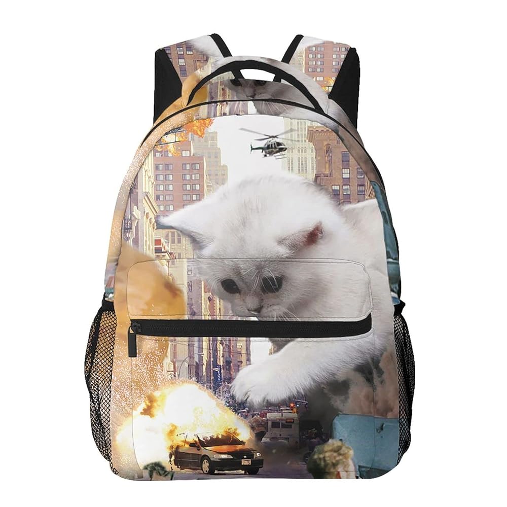 Amazon.co.jp: [KnvsS] 暴走 猫 リュック バックパック ビジネス